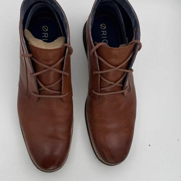 Cole Haan - men’s Original Grand Chukka boots Woodbury lace up leather shoes 11 - Picture 2 of 8